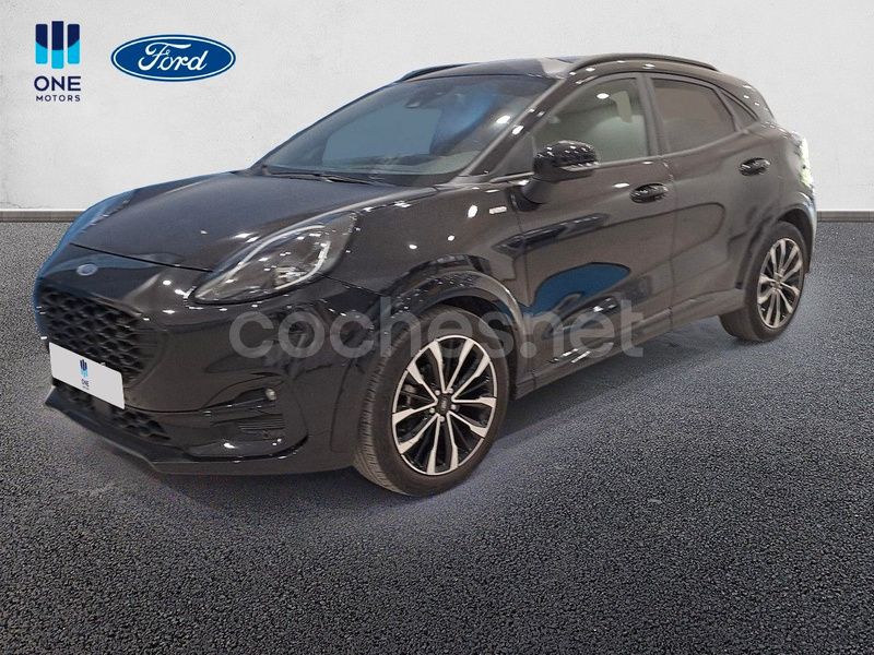 Negro Usado 2021 Ford Puma ST-Line X SUV | 18.900 € (Precio justo) - Imagen 1/4