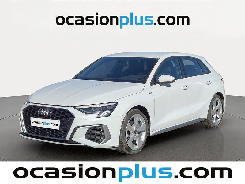Usado Audi A3 Sportback S-Line 150 CV (110 kW) 2023 Blanco Utilitario
