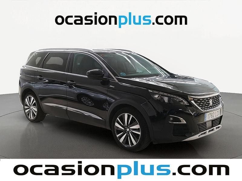 Usado Peugeot 5008 GT-line 131 CV (96 kW) 2019 Negro SUV