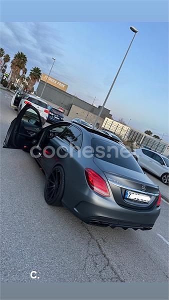 Usado Mercedes C63 AMG 476 CV (350 kW) 2019 Gris / plata Berlina