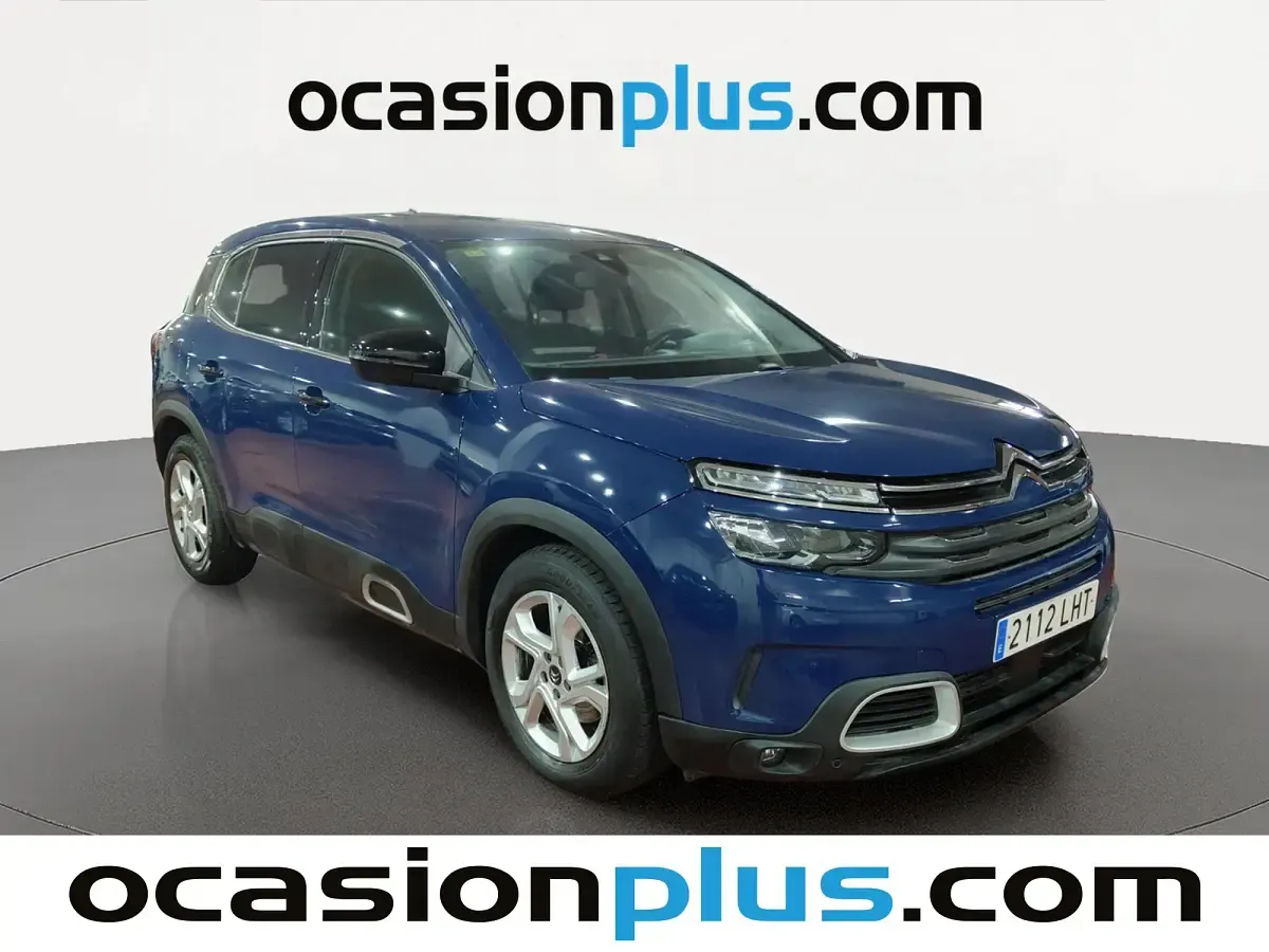 Usado Citroën C5 Aircross Live 131 CV (96 kW) 2020 Azul SUV
