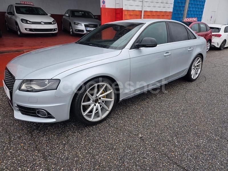 Usado Audi A4 S-Line 143 CV (105 kW) 2008 Gris / plata Berlina