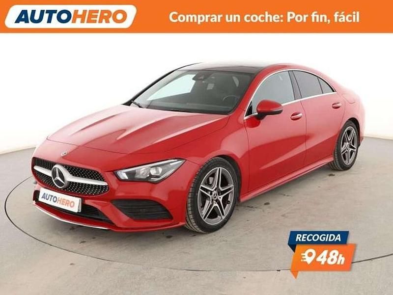 Usado Mercedes CLA180 AMG line 136 CV (100 kW) 2019 Rojo Berlina