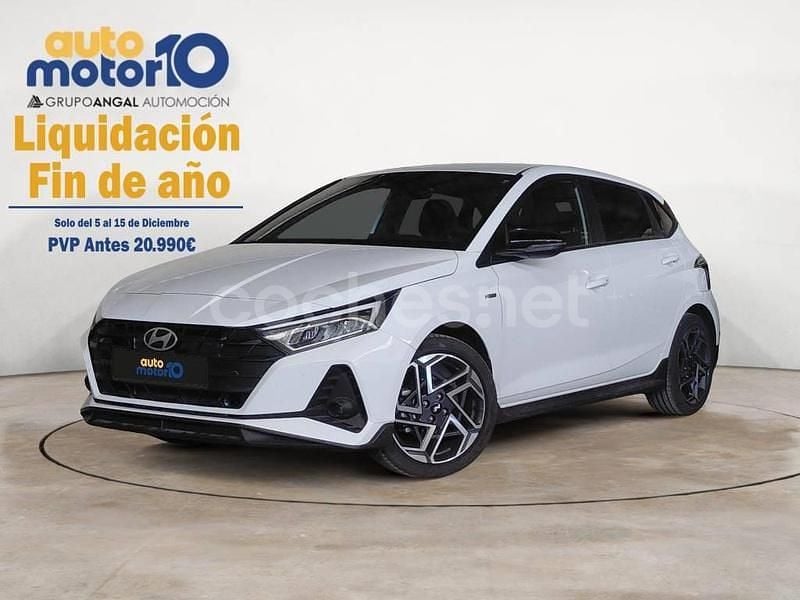 Blanco Usado 2025 Hyundai i20 N Line Berlina | 18.990 € (Buen precio) - Imagen 1/4