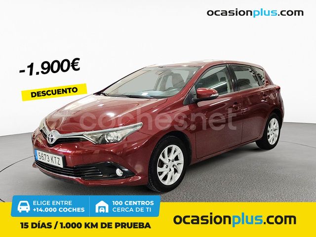 Rojo Usado 2019 Toyota Auris Active Berlina | 13.200 € (Precio justo) - Imagen 1/4