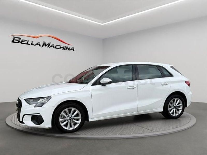 Usado Audi A3 150 CV (110 kW) 2021 Blanco Berlina