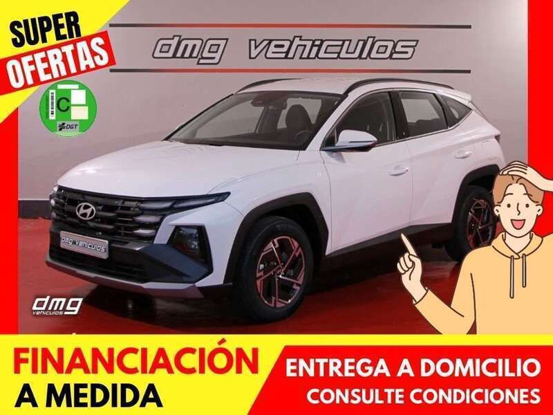 Blanco Nuevo 2024 Hyundai Tucson SUV | 28.900 € (Precio justo) - Imagen 1/4