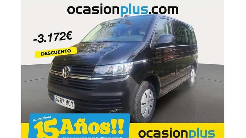Negro Usado 2022 VW Caravelle Comfortline Monovolumen | 31.728 € (Buen precio) - Imagen 1/4