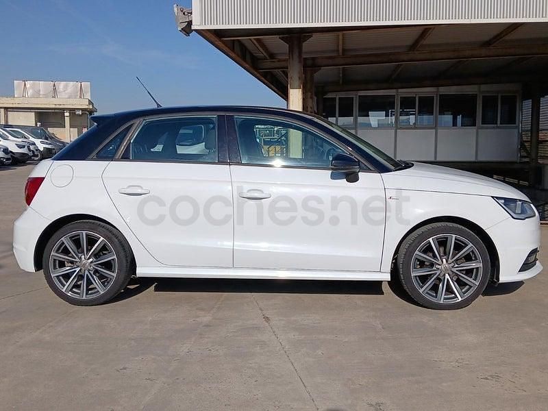 Usado Audi A1 Sportback S-Line 95 CV (69 kW) 2016 Blanco Utilitario