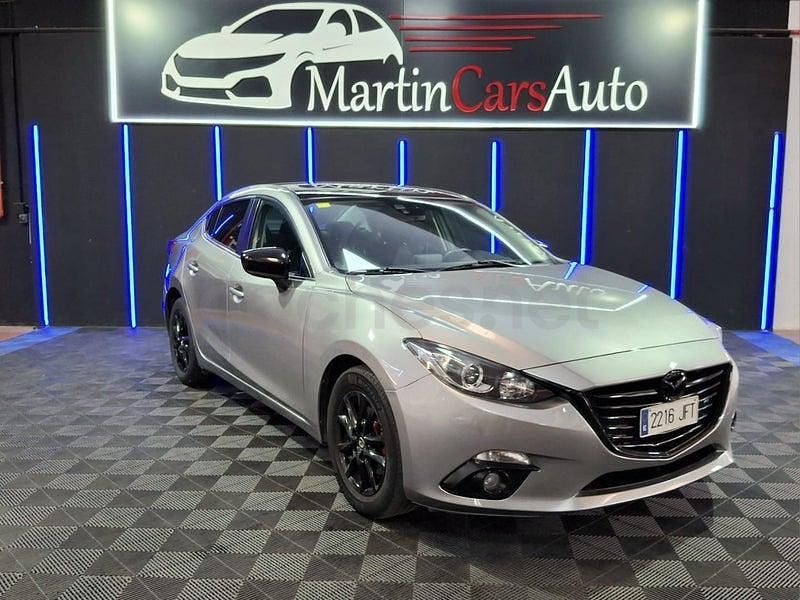 Usado Mazda 3 Style 120 CV (88 kW) 2015 Gris / plata Berlina