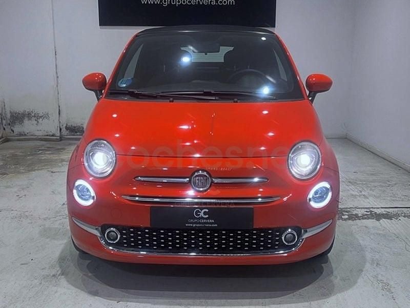 Usado Fiat 500C Dolcevita 70 CV (51 kW) 2024 Naranja Descapotable