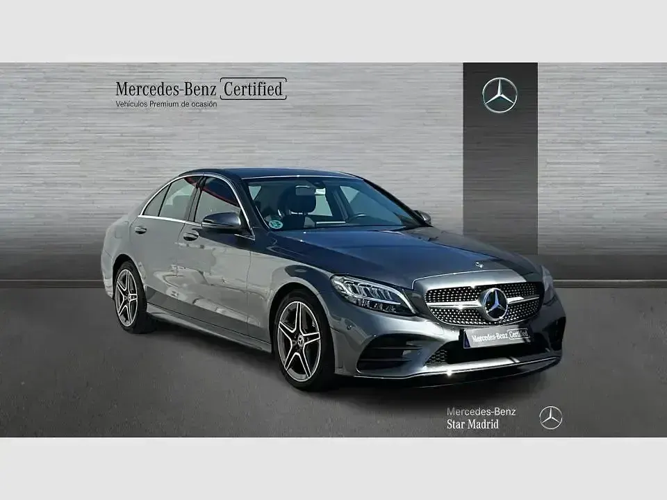 Usado Mercedes C200 160 CV (117 kW) 2020 Gris Berlina