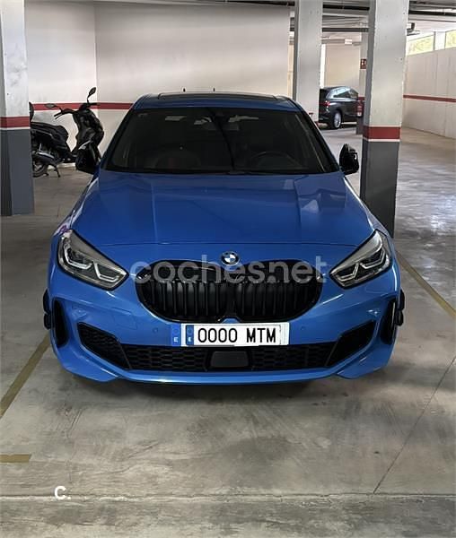 Azul Usado 2022 BMW 128 Berlina | 35.000 € (Precio justo) - Imagen 1/4