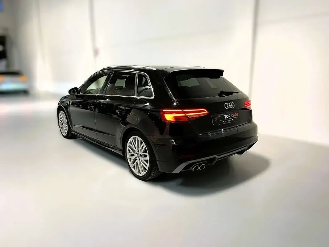 Usado Audi A3 Sportback S-Line 150 CV (110 kW) 2018 Negro Utilitario
