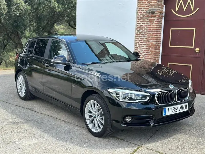 Usado BMW 116 109 CV (80 kW) 2017 Negro Utilitario