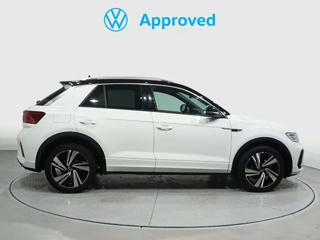 Usado VW T-Roc R-line 150 CV (110 kW) 2023 Blanco SUV