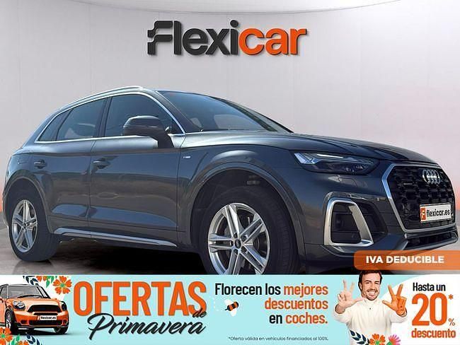 Usado Audi Q5 S-Line 204 CV (150 kW) 2021 Gris SUV