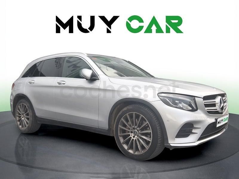 Usado Mercedes GLC220 170 CV (125 kW) 2017 Gris / plata SUV