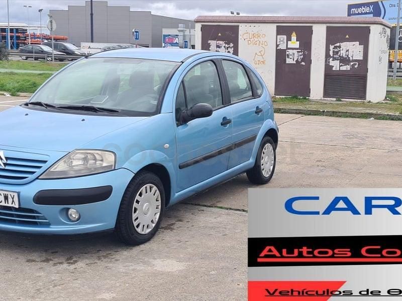 Usado Citroën C3 Exclusive 75 CV (55 kW) 2004 Azul Berlina