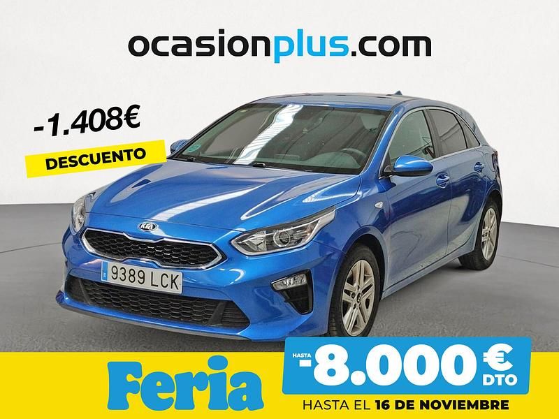 Azul Usado 2019 Kia Ceed Berlina | 15.490 € (Un poco caro) - Imagen 1/4