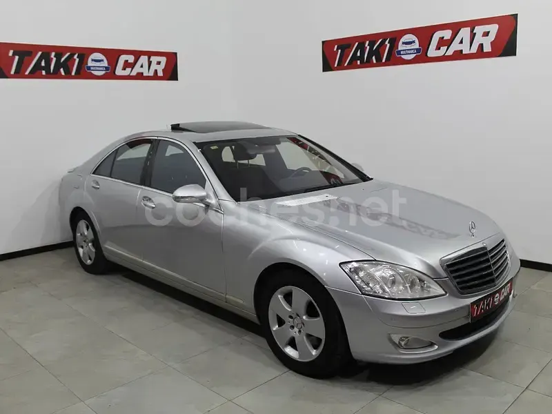 Usado Mercedes S350 245 CV (180 kW) 2005 Gris / plata Berlina