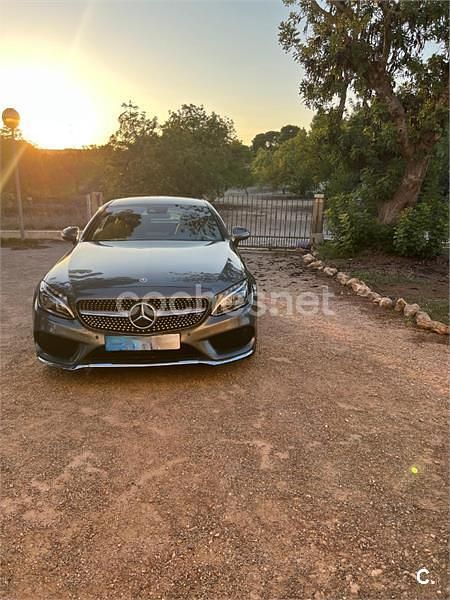 Usado Mercedes C220 170 CV (125 kW) 2018 Gris / plata Coupe
