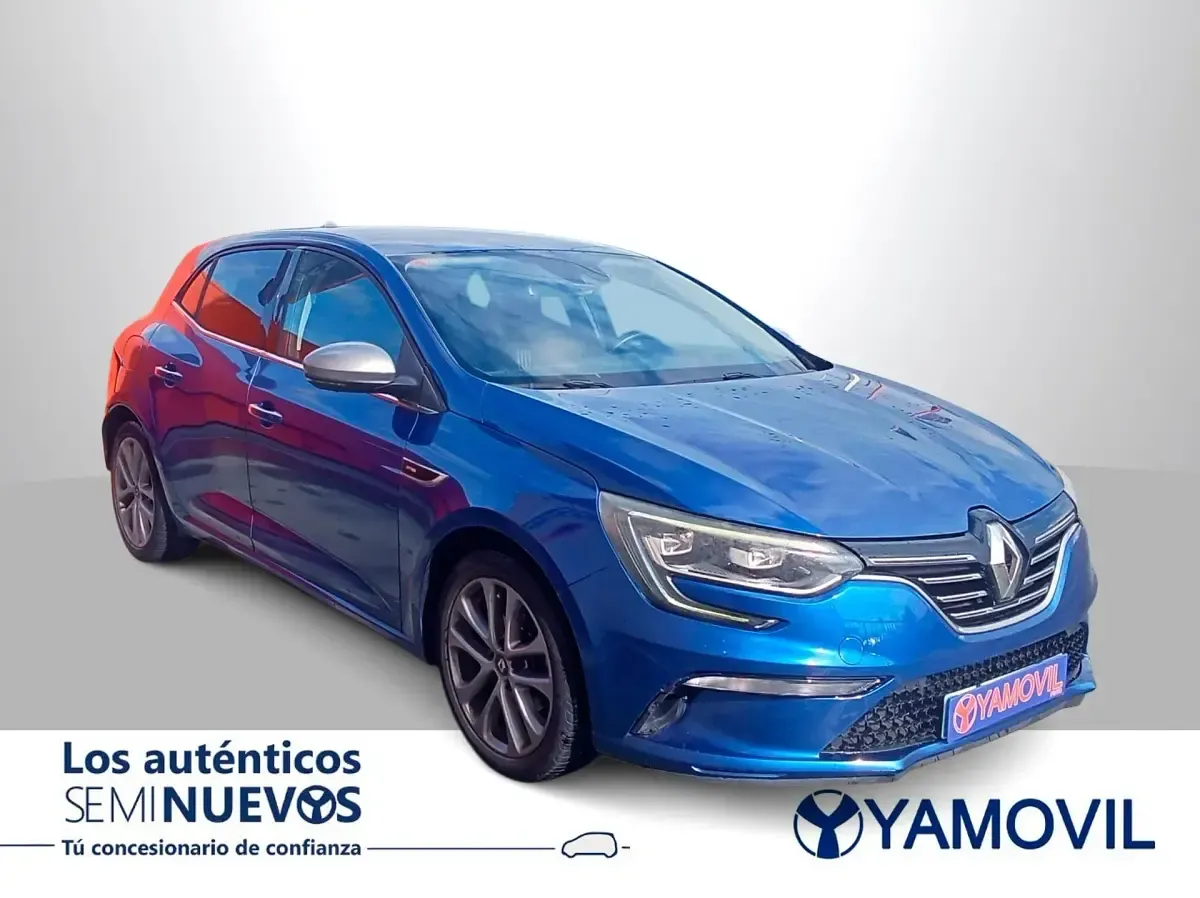 Usado Renault Mégane GT Line GT-Line 110 CV (80 kW) 2016 Azul Berlina