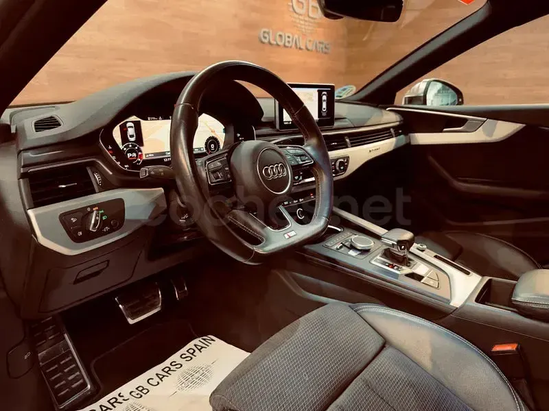 Usado Audi A5 347 CV (255 kW) 2019 Gris / plata Coupe