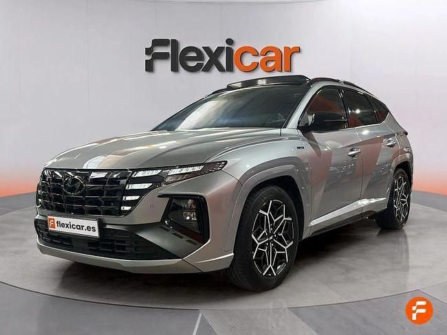 Usado Hyundai Tucson N Line 136 CV (100 kW) 2023 Gris SUV