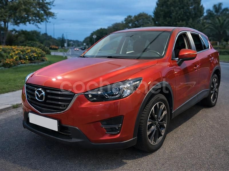 Rojo Usado 2016 Mazda CX-5 Luxury SUV | 12.790 € (Precio justo) - Imagen 1/4