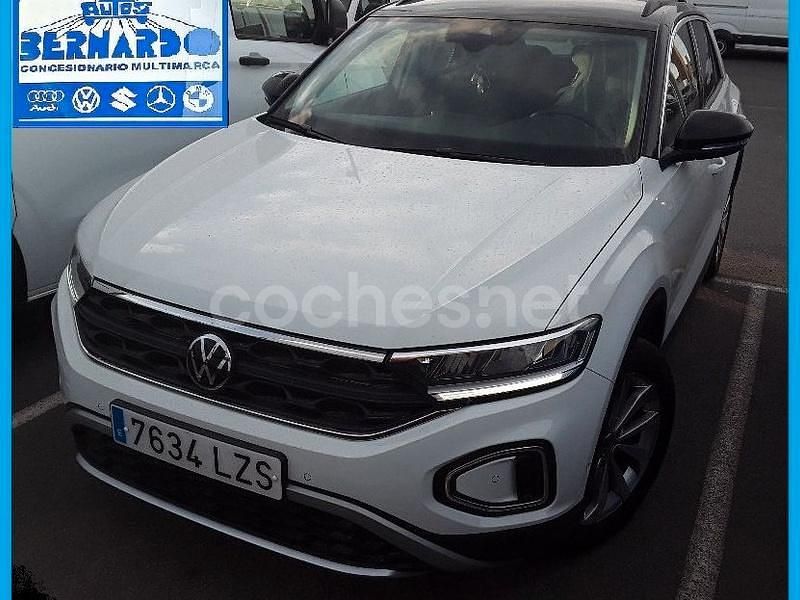 Blanco Usado 2022 VW T-Roc Life SUV | 23.500 € (Precio justo) - Imagen 1/4