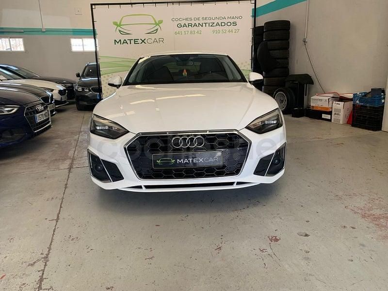 Usado Audi A5 Sportback S-Line 163 CV (119 kW) 2021 Blanco Utilitario