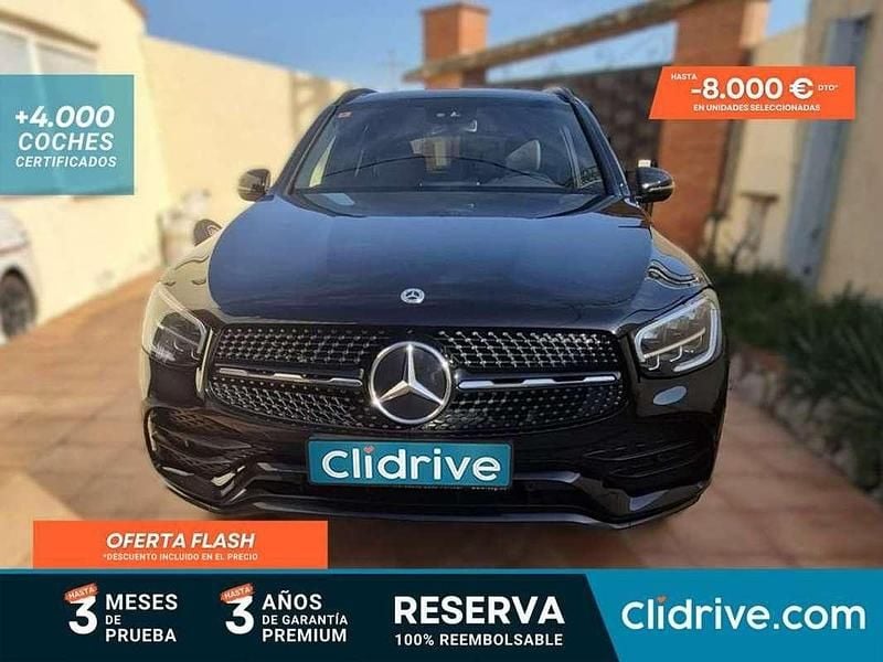 Usado Mercedes GLC350 320 CV (235 kW) 2021 Negro SUV