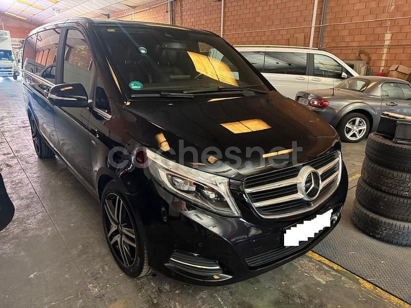 Negro Usado 2015 Mercedes V250 Avantgarde Monovolumen | 32.990 € (Precio justo) - Imagen 1/4