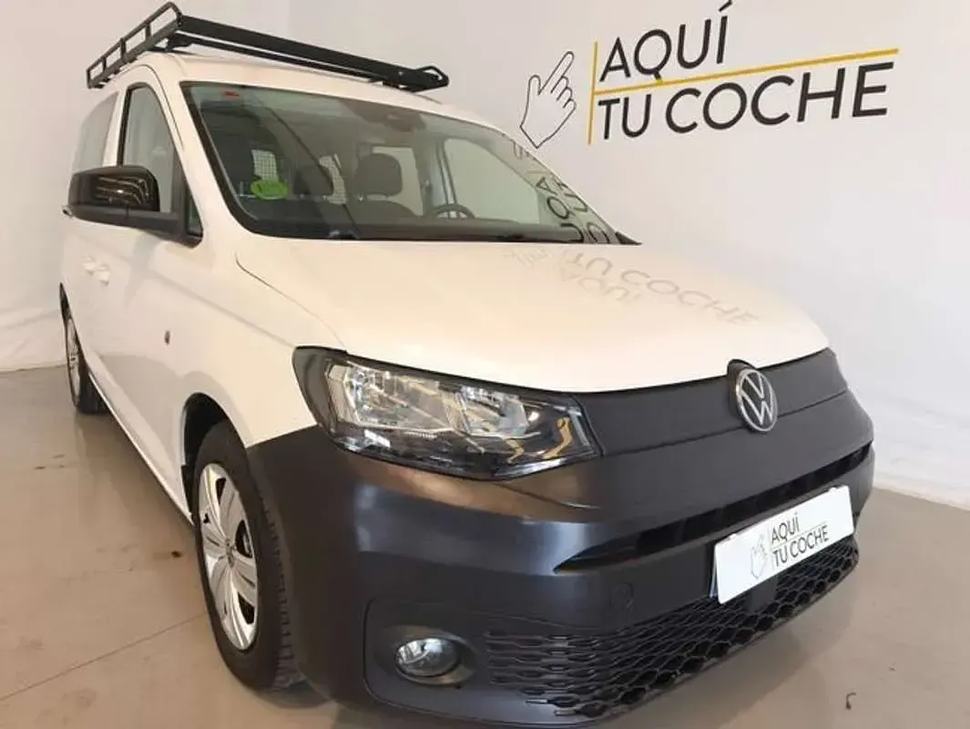 Usado VW Caddy 122 CV (89 kW) 2021 Blanco Monovolumen