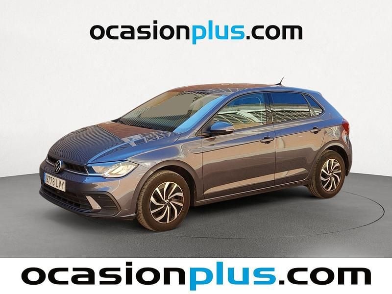Gris Usado 2022 VW Polo Life Utilitario | 17.264 € (Buen precio) - Imagen 1/4