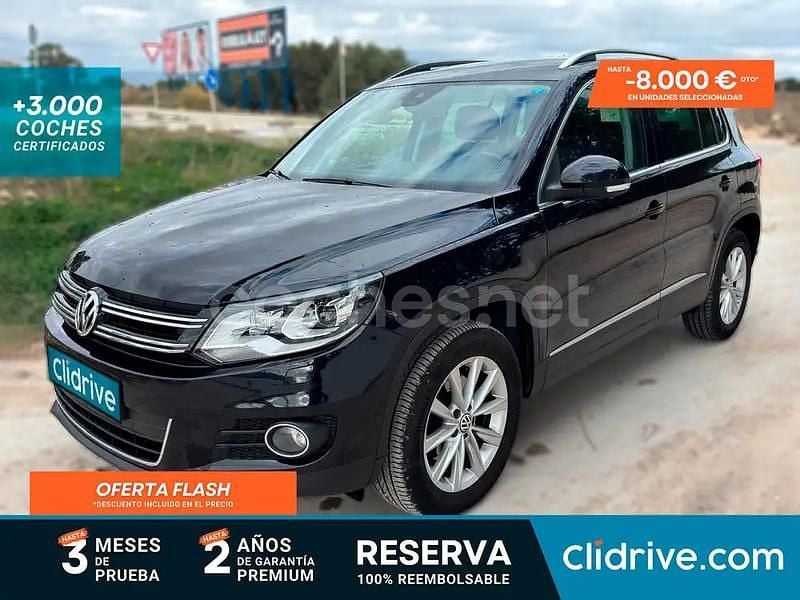 Negro Usado 2015 VW Tiguan SUV | 13.190 € (Precio justo) - Imagen 1/3