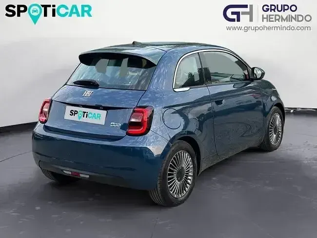 Usado Fiat 500e Action 69 kW (95 CV) 2021 Azul Utilitario