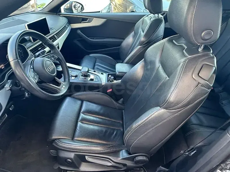 Usado Audi A5 Cabriolet S-Line 190 CV (139 kW) 2017 Gris / plata Descapotable