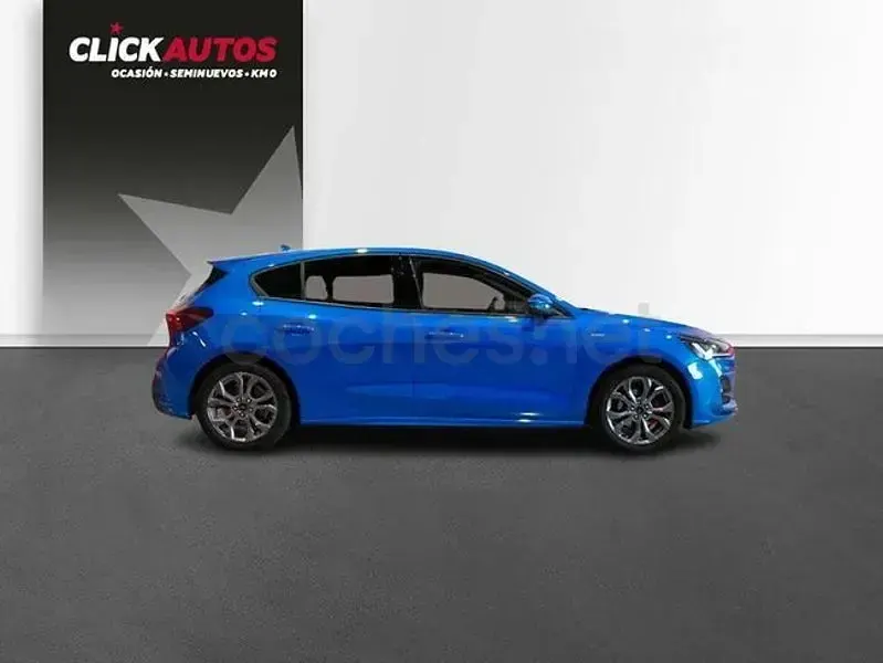 Usado Ford Focus ST-Line 125 CV (91 kW) 2023 Azul Berlina