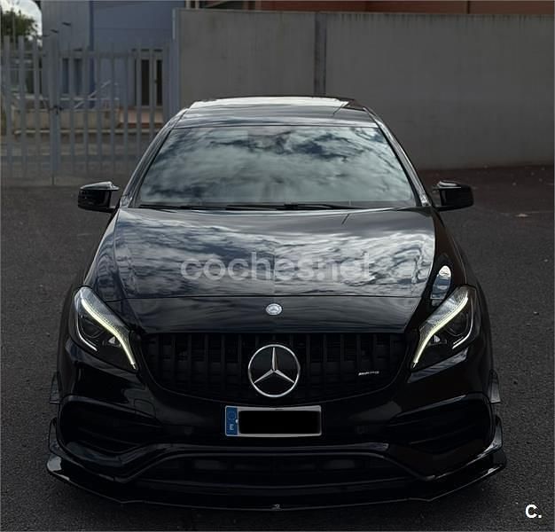 Negro Usado 2016 Mercedes A45 AMG Berlina | 31.550 € (Un poco caro) - Imagen 1/4