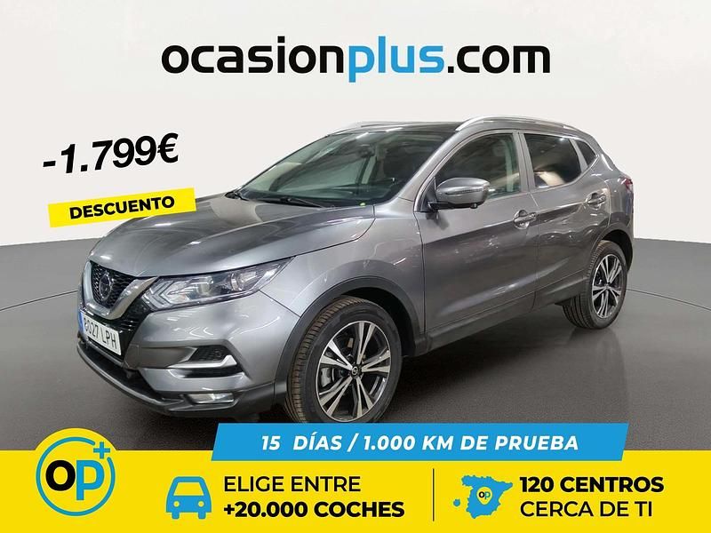 Gris Usado 2021 Nissan Qashqai N-Connecta SUV | 19.790 € (Super precio) - Imagen 1/4