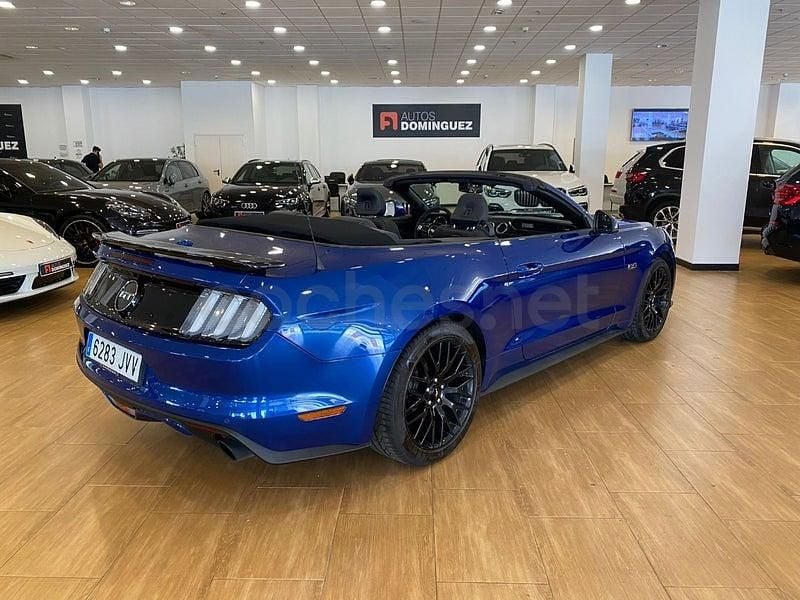 Usado Ford Mustang GT Convertible 419 CV (308 kW) 2016 Azul Descapotable