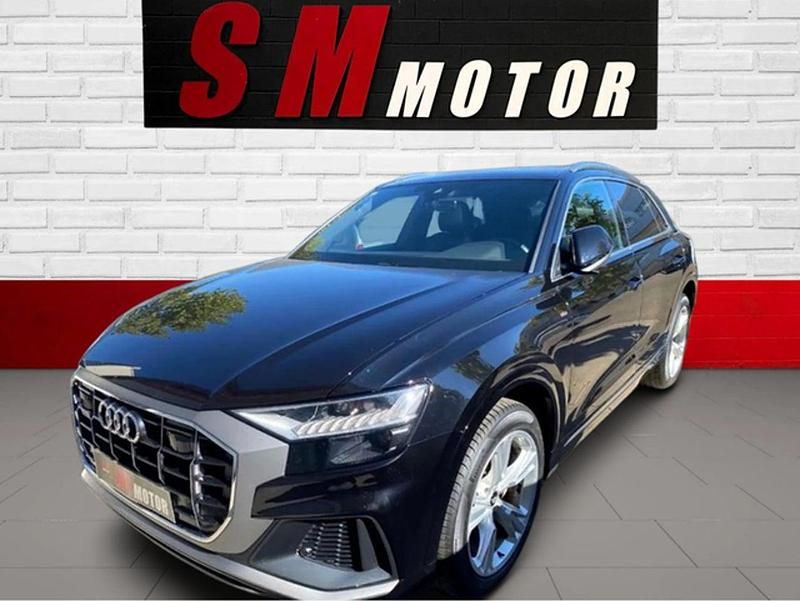 Usado Audi Q8 Ambiente 286 CV (210 kW) 2019 Negro SUV