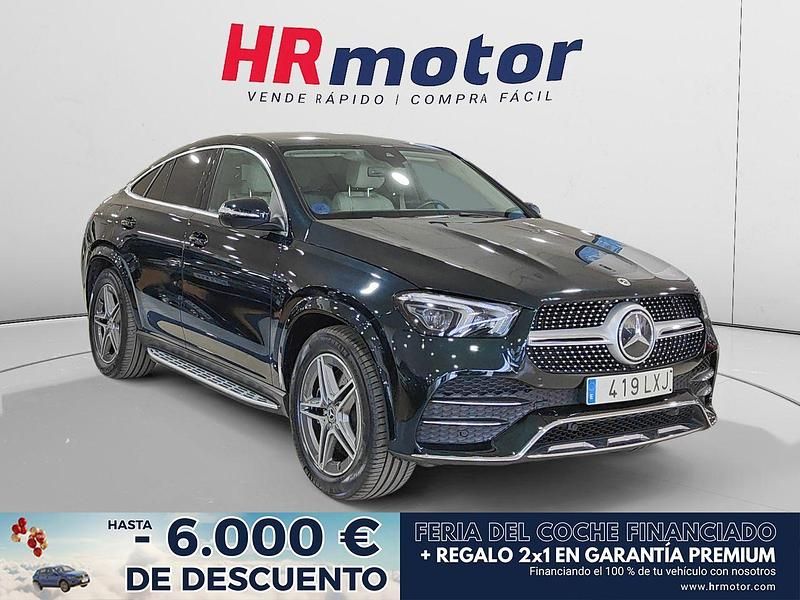 Negro Usado 2022 Mercedes GLE350 AMG line Coupe | 64.610 € (Super precio) - Imagen 1/4