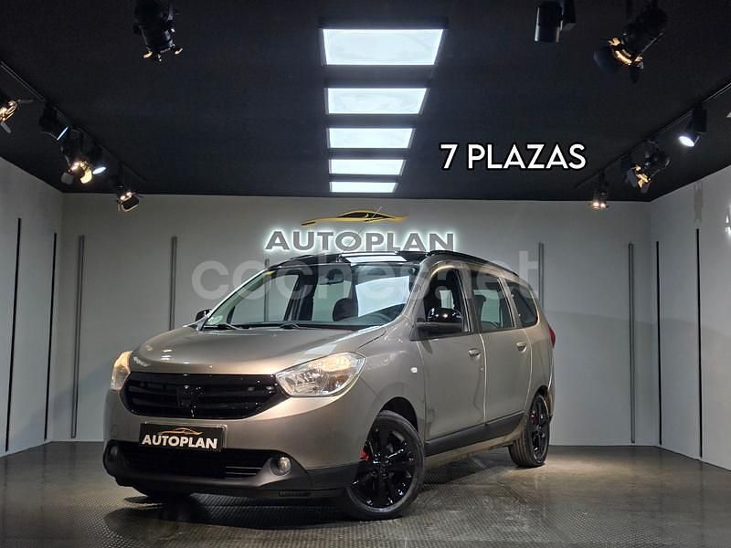 Marrón Usado 2013 Dacia Lodgy Lauréate Monovolumen | 8790 € (Precio justo) - Imagen 1/4