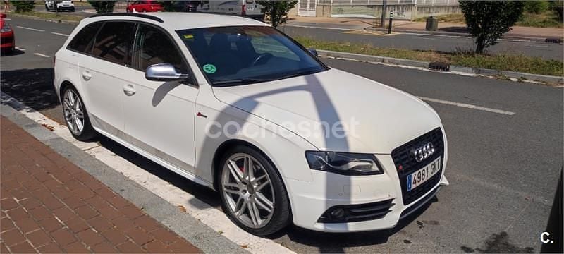 Usado Audi A4 211 CV (155 kW) 2009 Blanco Familiar