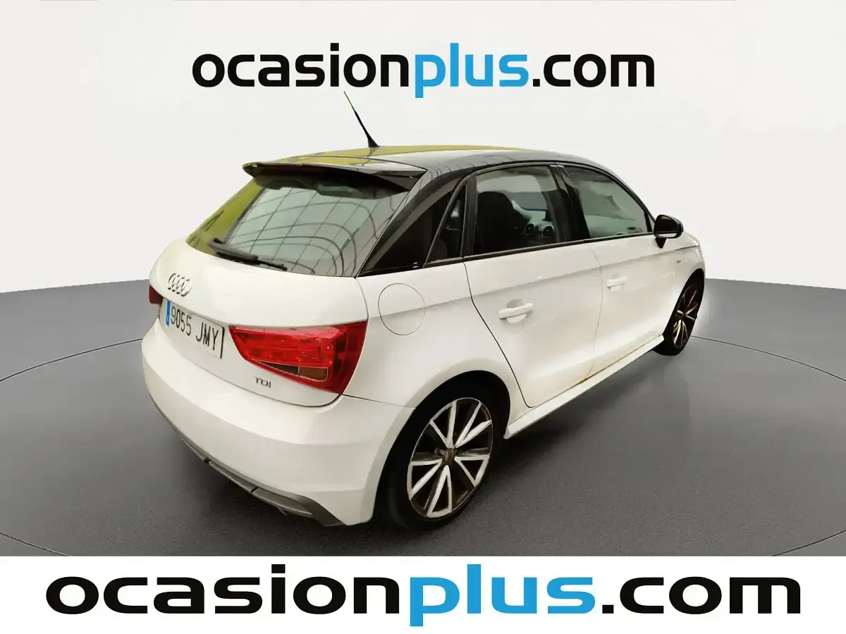 Usado Audi A1 116 CV (85 kW) 2016 Blanco Utilitario