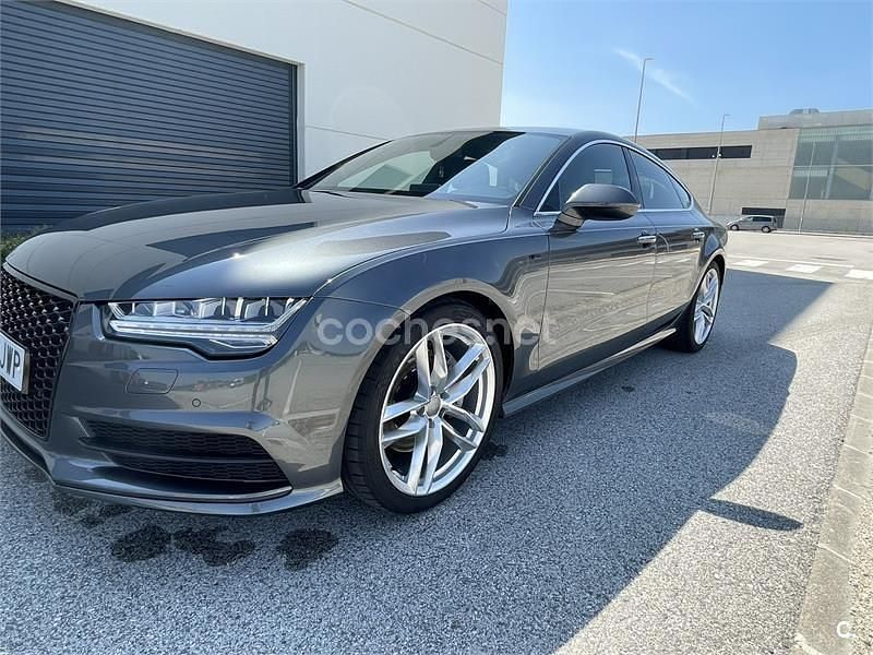 Gris / plata Usado 2017 Audi A7 Sportback S-Line Utilitario | 31.000 € (Precio justo) - Imagen 1/4