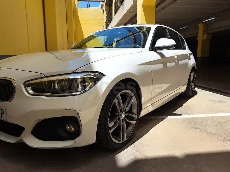 Usado BMW 118 M Sport 150 CV (110 kW) 2017 Blanco Berlina